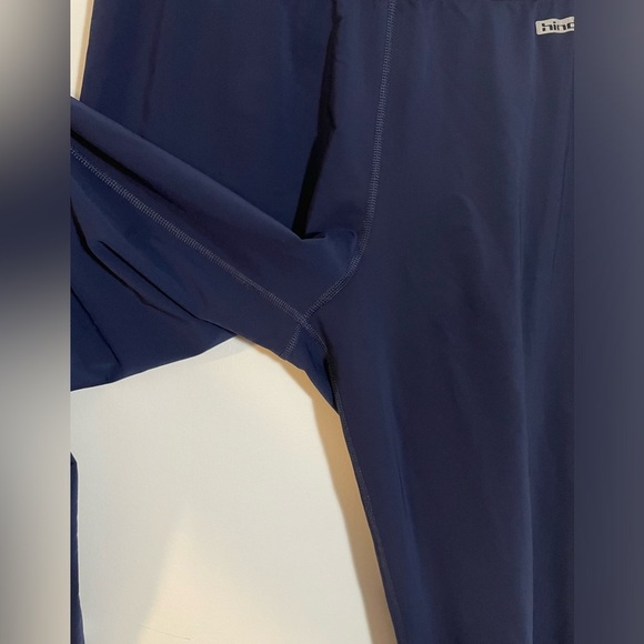 Mens Vintage Hind Shiny Spandex Tights Compression Pants Size Large Blue - Picture 5 of 11